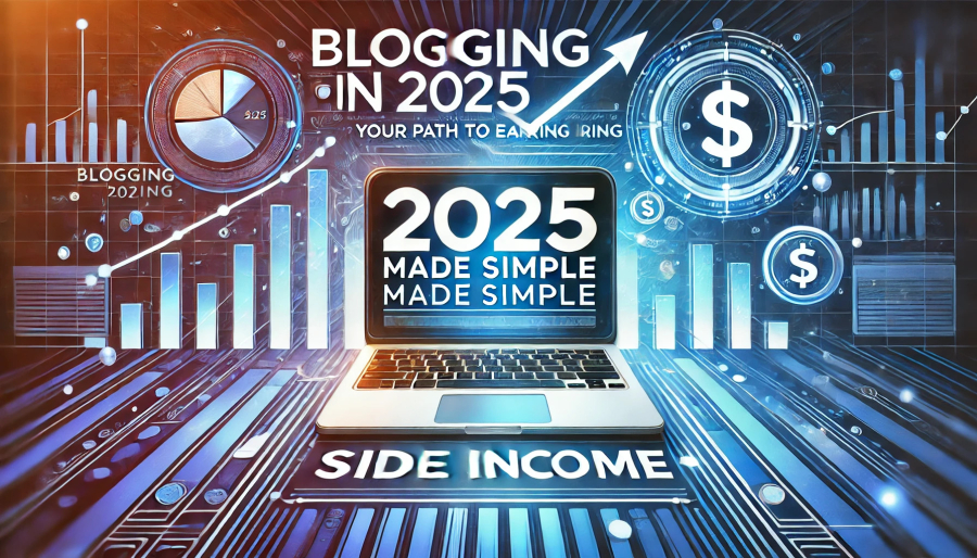 Blogging in 2025 Made Simple: Your Path to Earning Side Income